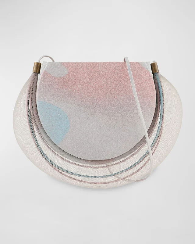 Seasonal Clearance Bags For Summer Bijoux Mesh Chorded Crossbody Bag