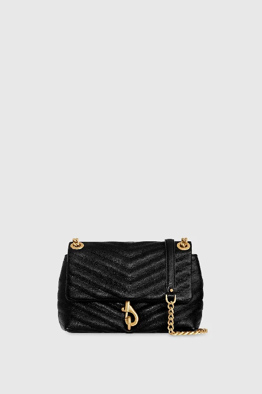 Cyber Monday Discounts On Bags Edie Crossbody Bag In Black/Antique Brass