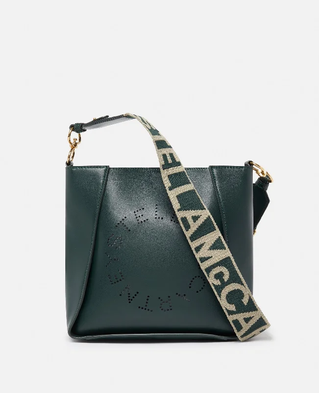 Season Sale Logo Crossbody Bag, Woman, Pine green