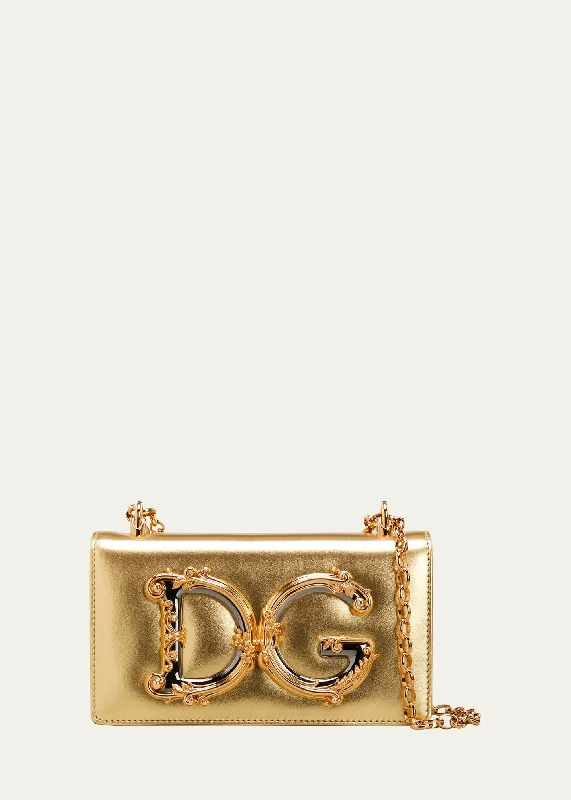 Style Breakthroughs DG Girls Metallic Crossbody Bag