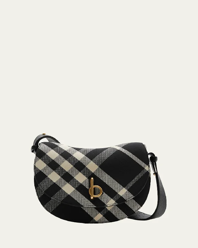 Designer Bags For Luxury Collectors Rocking Horse Medium Check Crossbody Bag