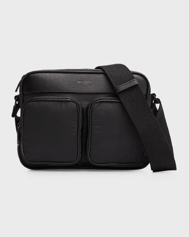 Style Without Limits Men's Bag City Nylon Crossbody Bag