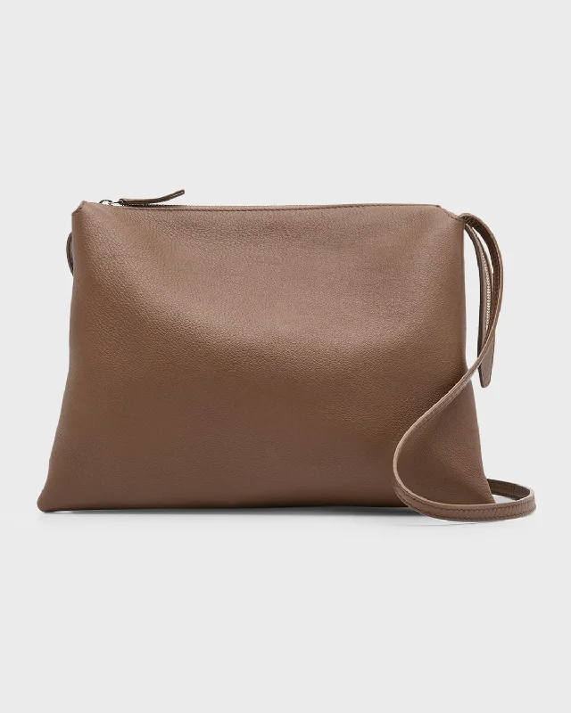 Limited-Time Offer On Trendy Bags Nu Twin Crossbody Bag in Grained Calfskin