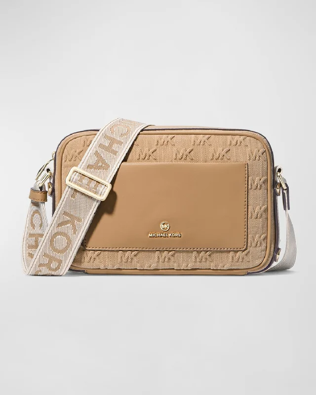 Bold Fashionistas Maeve Large Pocket Monogram Crossbody Bag