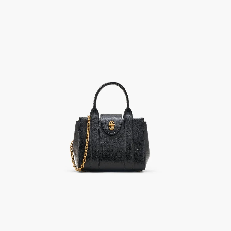 Fashionista Favorites The Turnlock Crossbody Tote Bag in Black