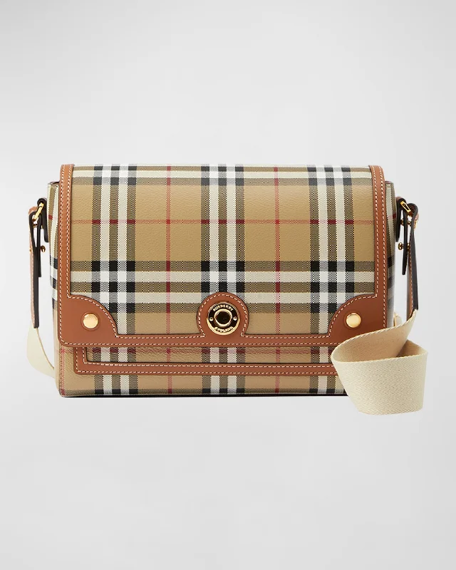 Scratch-Resistant And Luxury Sale Bags Note Check Flap Crossbody Bag