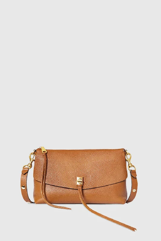Budget-Friendly Fashion Darren Top Zip Crossbody Bag In Brown