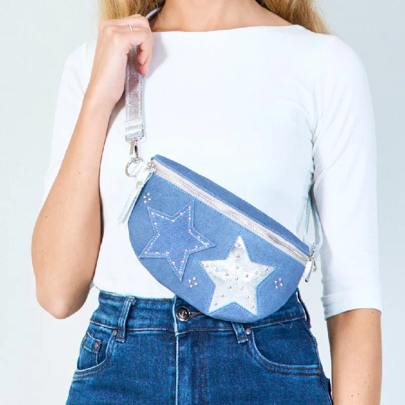 Fashion Deal Starry suede crossbody bag wholesale
