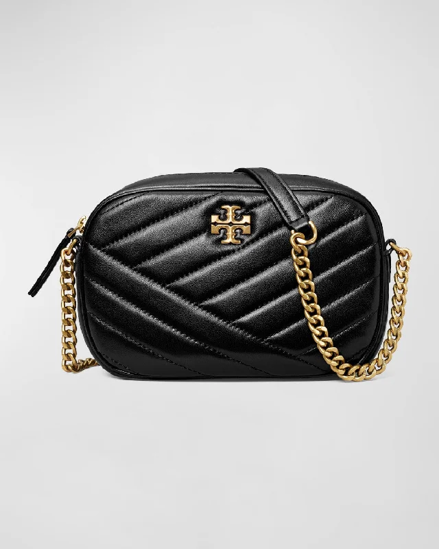 Valentine's Day Kira Chevron Quilted Camera Crossbody Bag