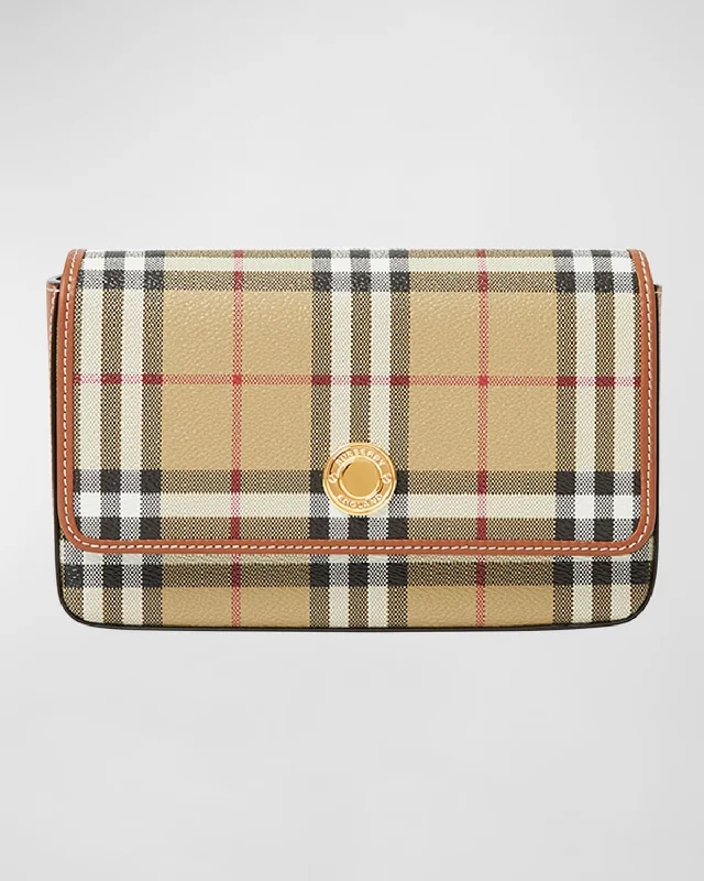 Discounted Designer Bags For Clearance Sale Hampshire Check Flap Crossbody Bag