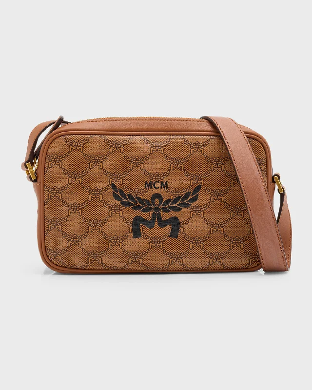 Vintage Bags For Retro And Classic Fashion Lovers Men's Lauretos Coated Canvas Crossbody Bag