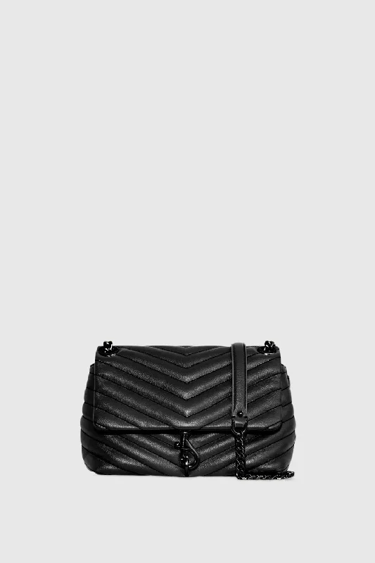 Active Lifestyles Edie Crossbody Bag In Black/Black Shellac