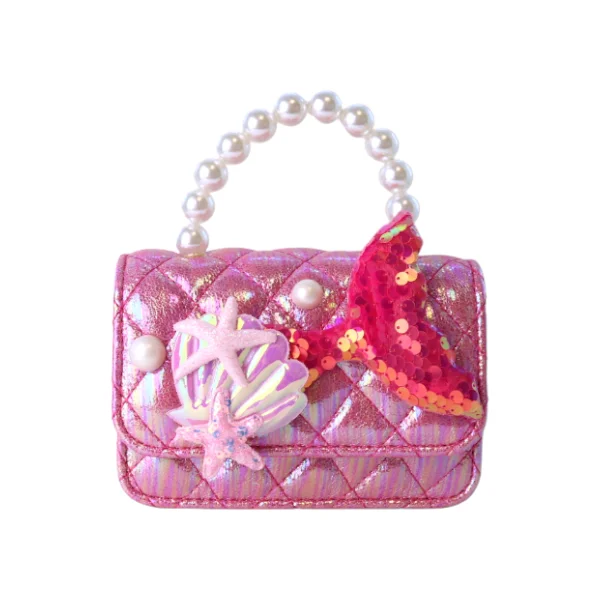 Inspired Bags For Modern Sophistication Mermaid Shiny Quilted Purse