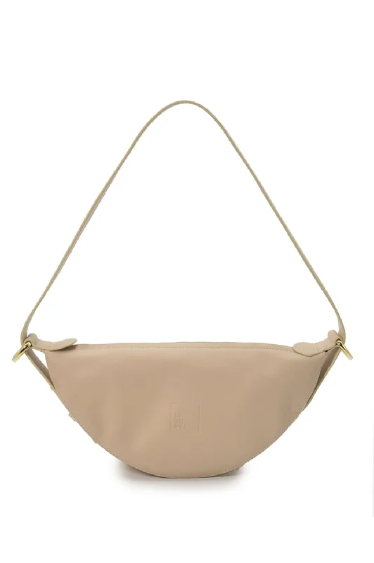 Spacious And Discounted Bags Cream multi-position crossbody bag