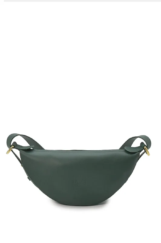 Affordable Bags For College Students On Sale Dark Green Multi-position crossbody bag