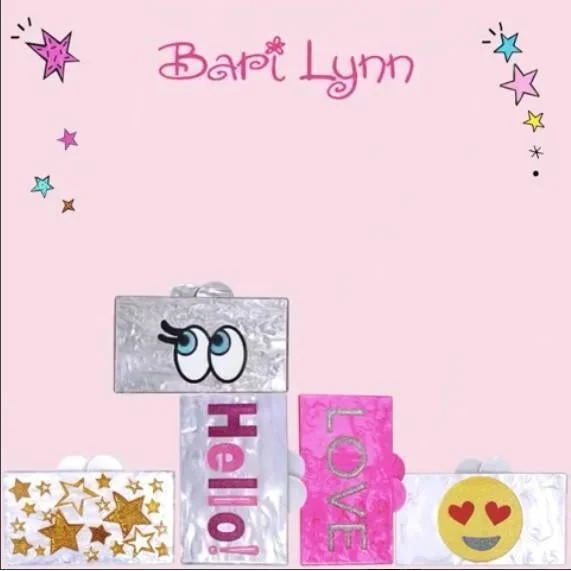 Durable And Fashionable Bags For Daily Use Bari Lynn Acrylic Box Bag