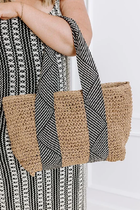 Bag For Modern Fashion Beach Hustle Woven Tote