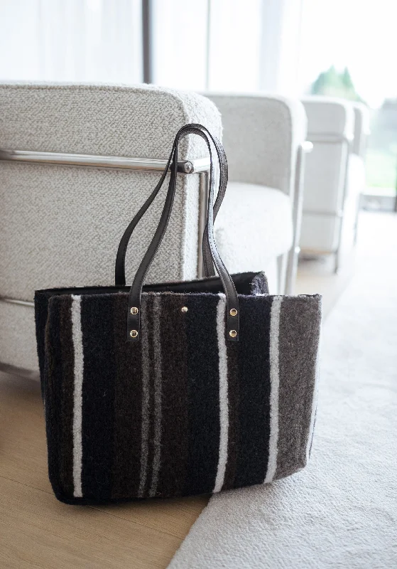 Inspired Bags For Affordable Luxury Blue Leah Striped Bag