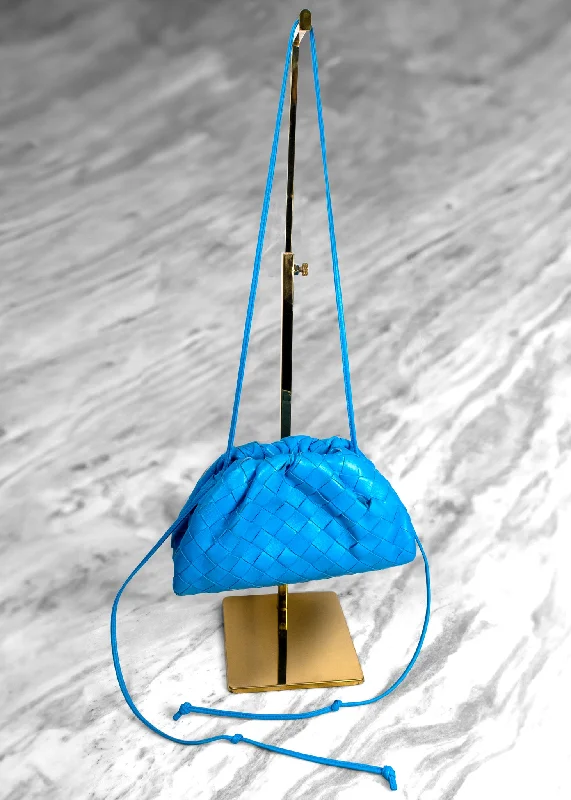 Bags With Seasonal Sales Bottega Veneta Mini Intrecciato Leather Pouch Clutch