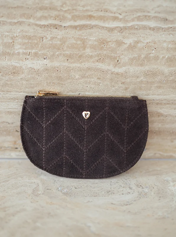 Wholesale Bags For Resellers Brown Toina Coin Purse