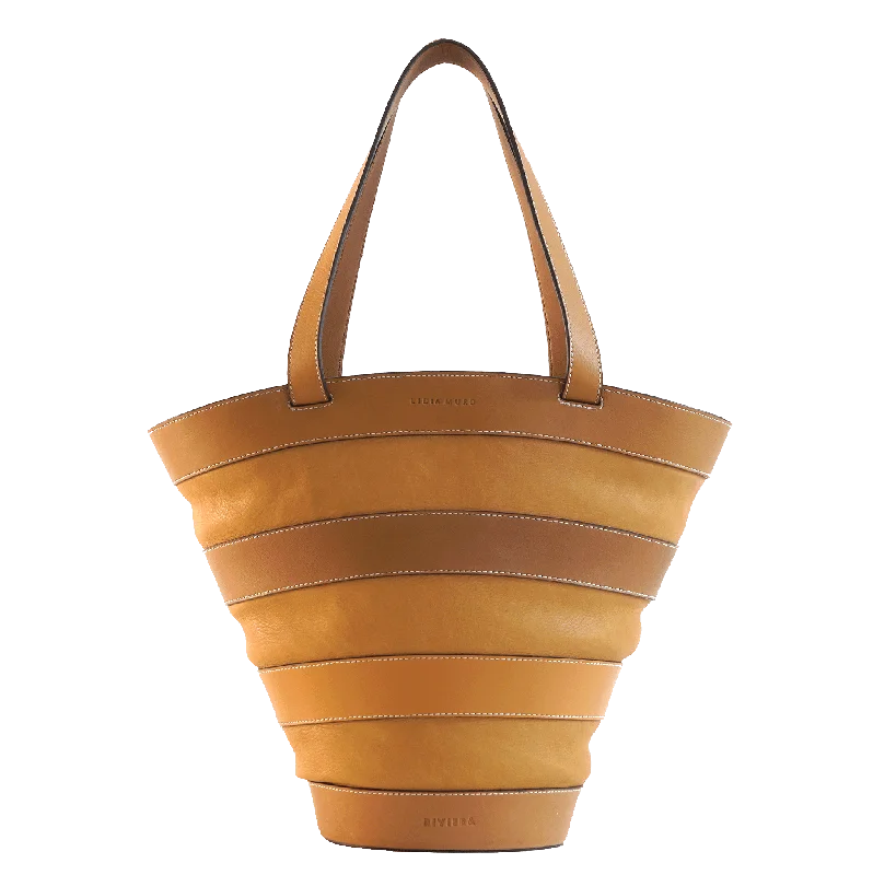 Rustic Bags For Outdoor And Nature-Inspired Looks Bucket Bag - Brown