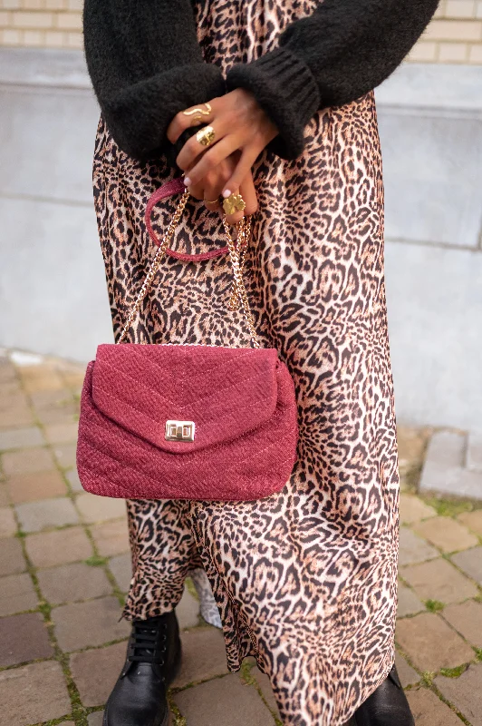 Stylish And Affordable Bags For Every Occasion Burgundy Linen Marie Bag