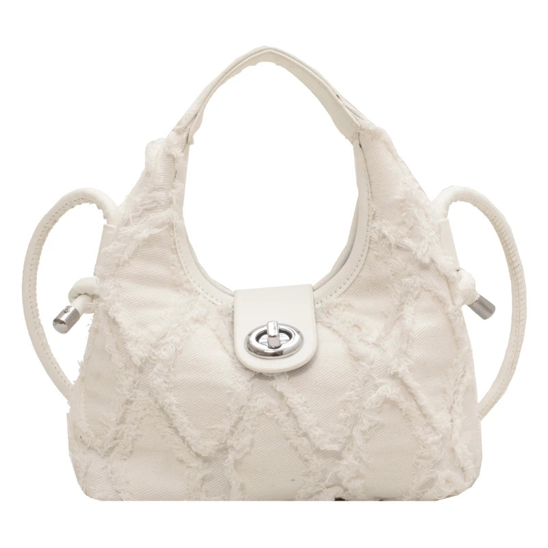 Beige Canvas Bag