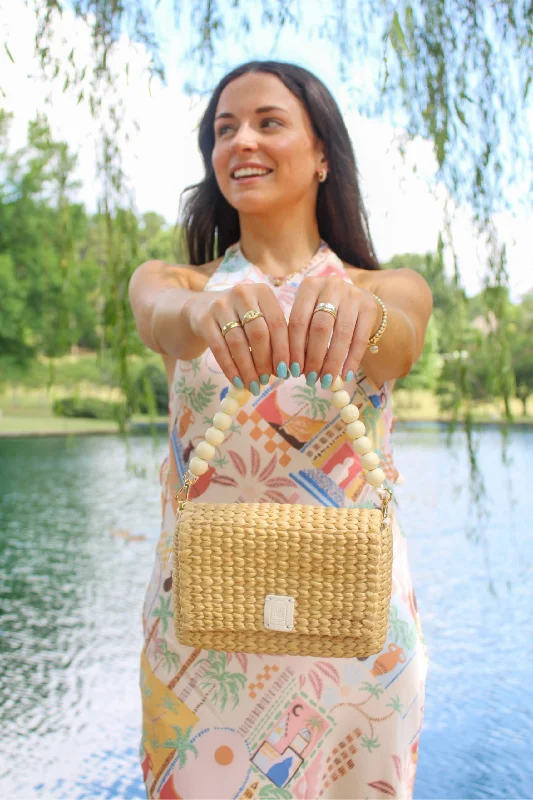 Clearance-Priced Bags Coastal Charm Straw Bag