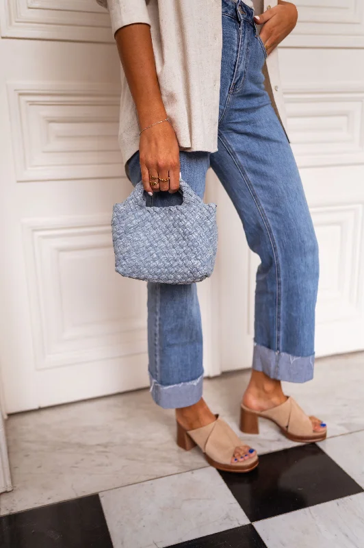 Retro Lovers Denim Carter Bag