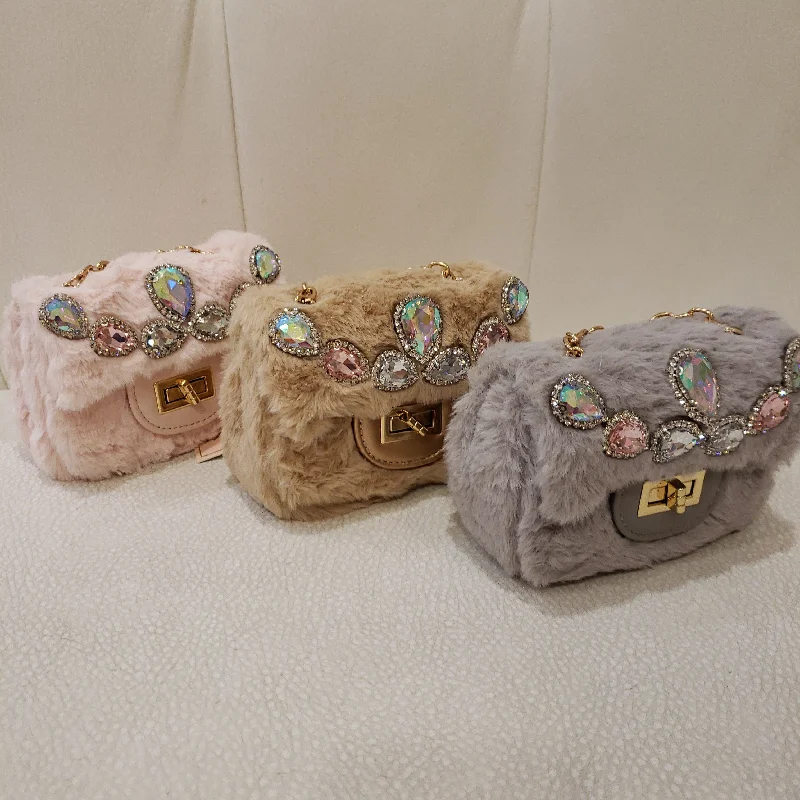 Flash Sale On Premium Bags Faux Fur Mini Bag