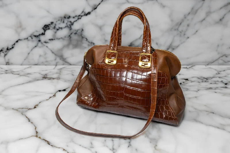 Black Friday Deals On Stylish Handbags Fendi Chameleon Boston Shoulder Bag