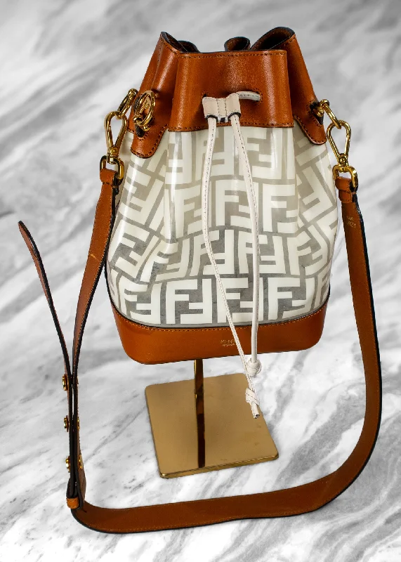 Party Bags For New Year's Eve And Special Occasions Fendi Zucca Tresor Bucket Bag