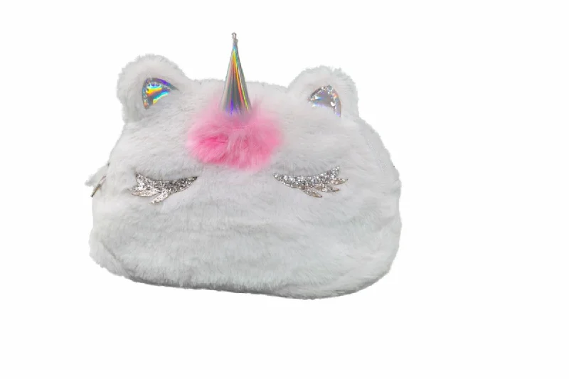 Trendy Bags Furry Unicorn Pouch