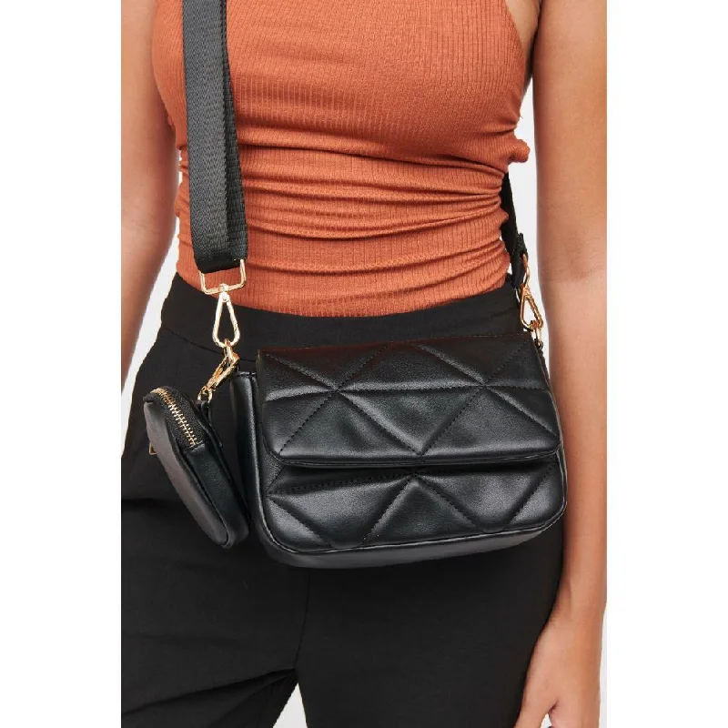 Stylish Bags For Fashion Bloggers Gia Fashion Crossbody Bag in Black