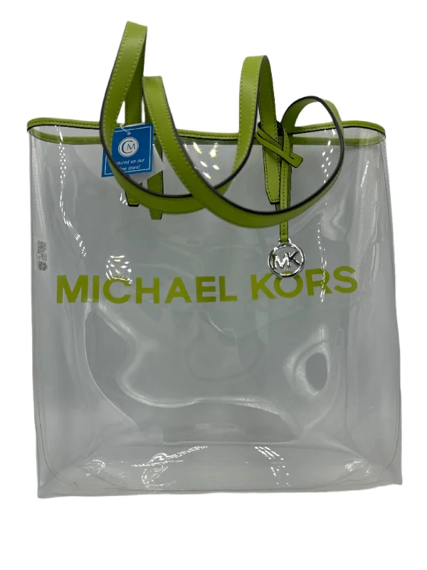 Designer Bags For Luxury Collectors With Offers Concert Clear Tote / Handbag Designer By Michael Kors