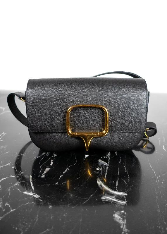 Tote Bag For Office Use Hermes Epsom Della Cavalleria Elan Black