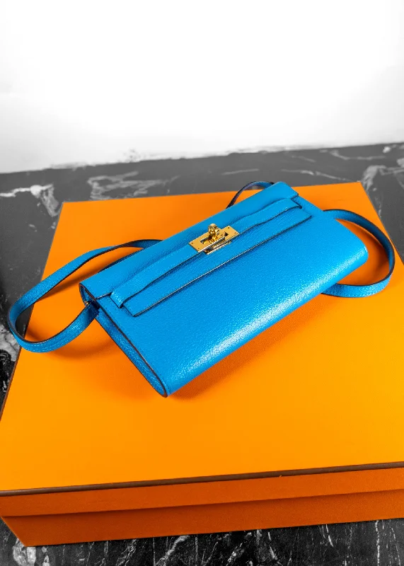 Affordable Bags Hermes Epsom Verso To Go Bleu Frida Rouge H