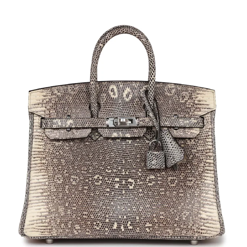 Eco-Friendly Bags For Sustainable Fashion Lovers Hermes Birkin 25 Ombre Varanus Salvator Lizard Palladium Hardware