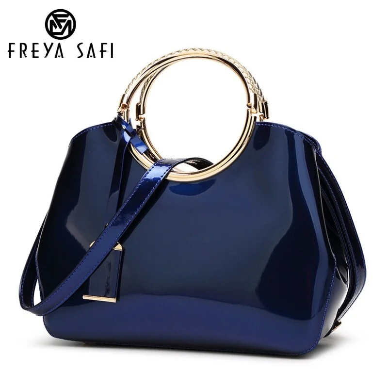 Glamorous Bags For Evening Events And Parties High Quality Patent Leather Women's Bag