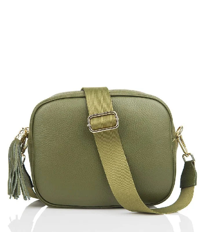 Bags For Sporty And Athletic Styles LEATHER CROSSBODY BAG