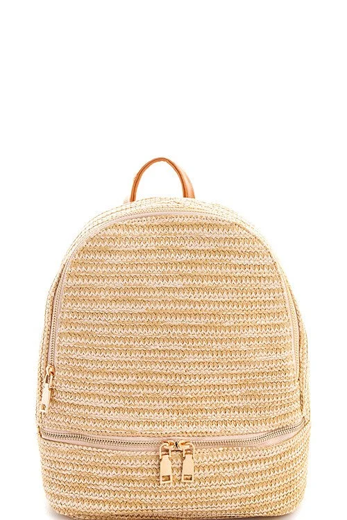 Active Lifestyles Lets Travel Straw Backpack