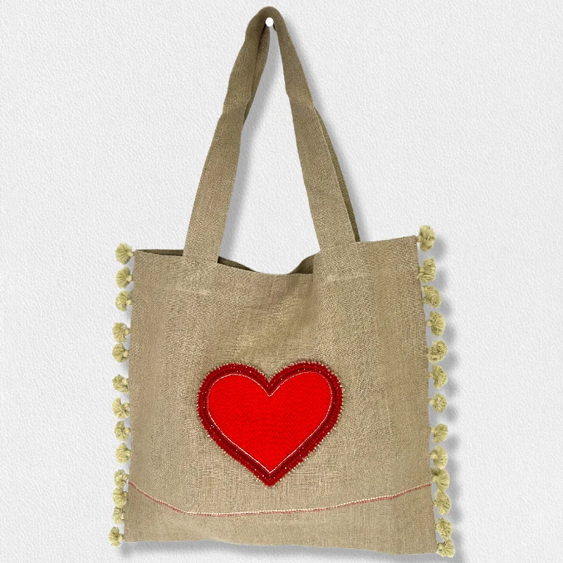 Evening Events LINEN MARKET TOTE