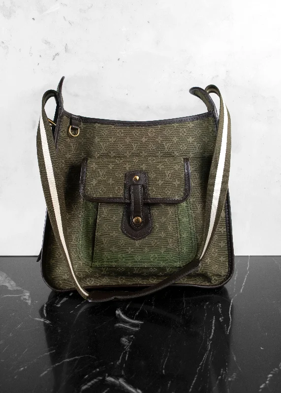 Active Lifestyles Louis Vuitton Monogram Mini Lin Mary Kate Besace