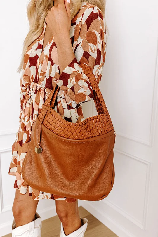 Seasonal Clearance Bags For Summer Luxe Lifestyle Faux Leather Tote In Brown