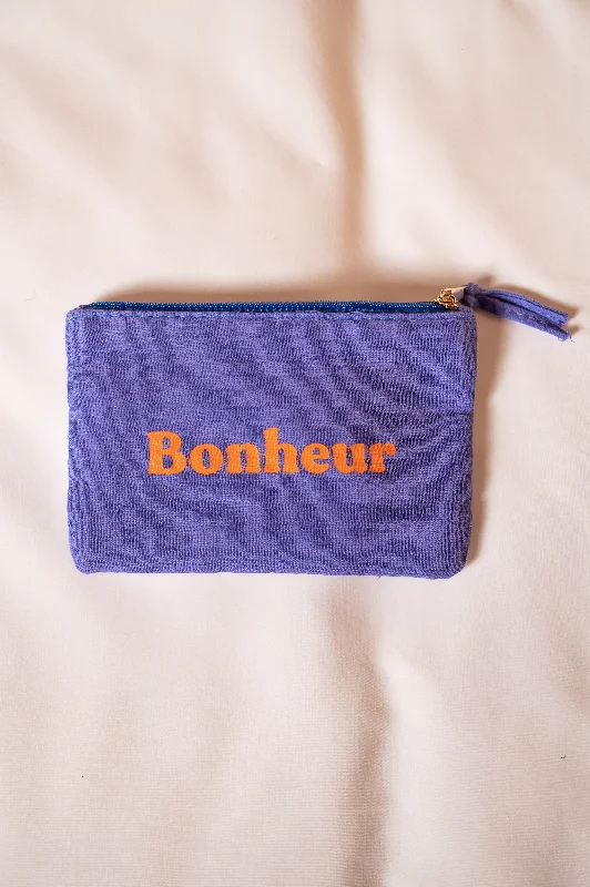 Stylish Bags For Fashion Bloggers Majorelle Blue Bonheur Pouch