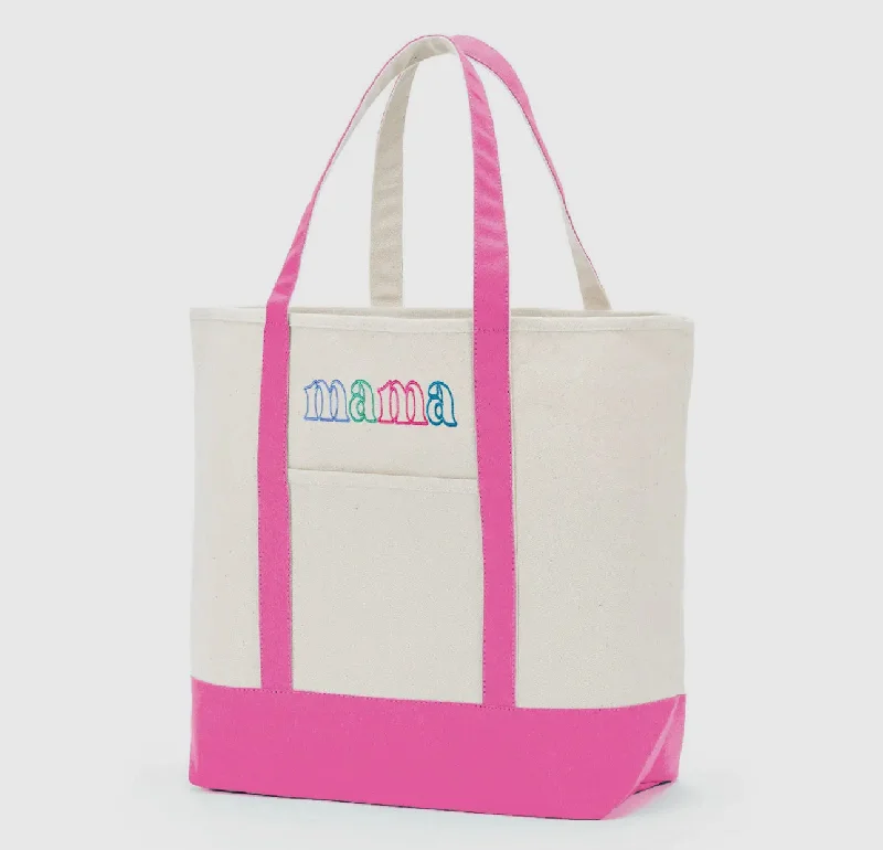 Bags For Playful And Chic Styles Mama Hot Pink Everyday Tote