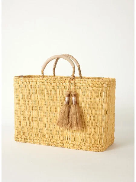 Luxury Bags With Premium Materials And Craftsmanship MERSEA - MEDINA MARKET BASKET - LARGE