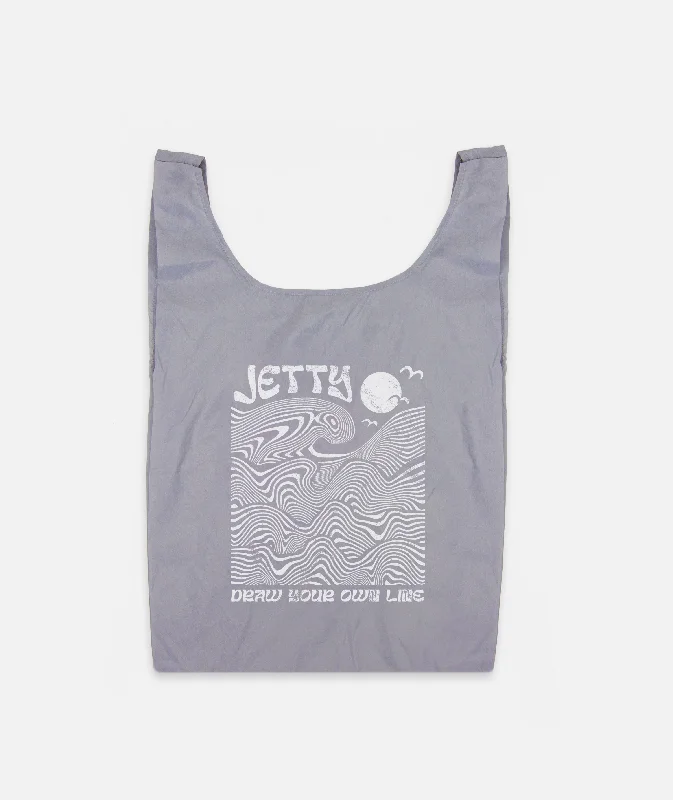 Bags For Personalized Gifts Nylon Grocery Tote - Lavender