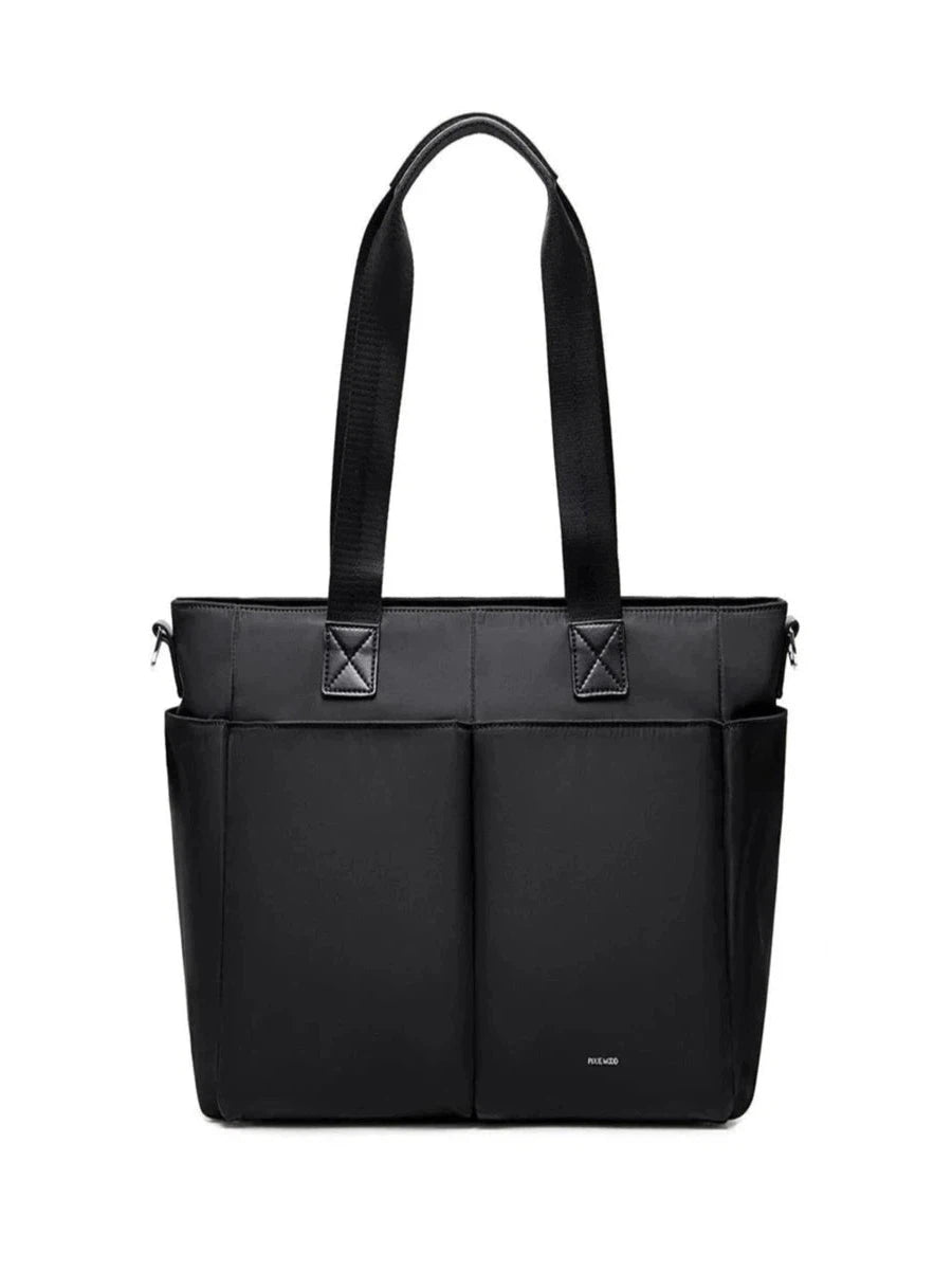 Luxury Bags On Sale Pixie Mood - Olivia Black Nylon Tote