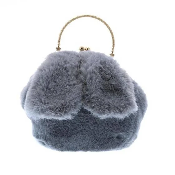 Cyber Monday Discounts On Bags Plush Bunny Ear Purse